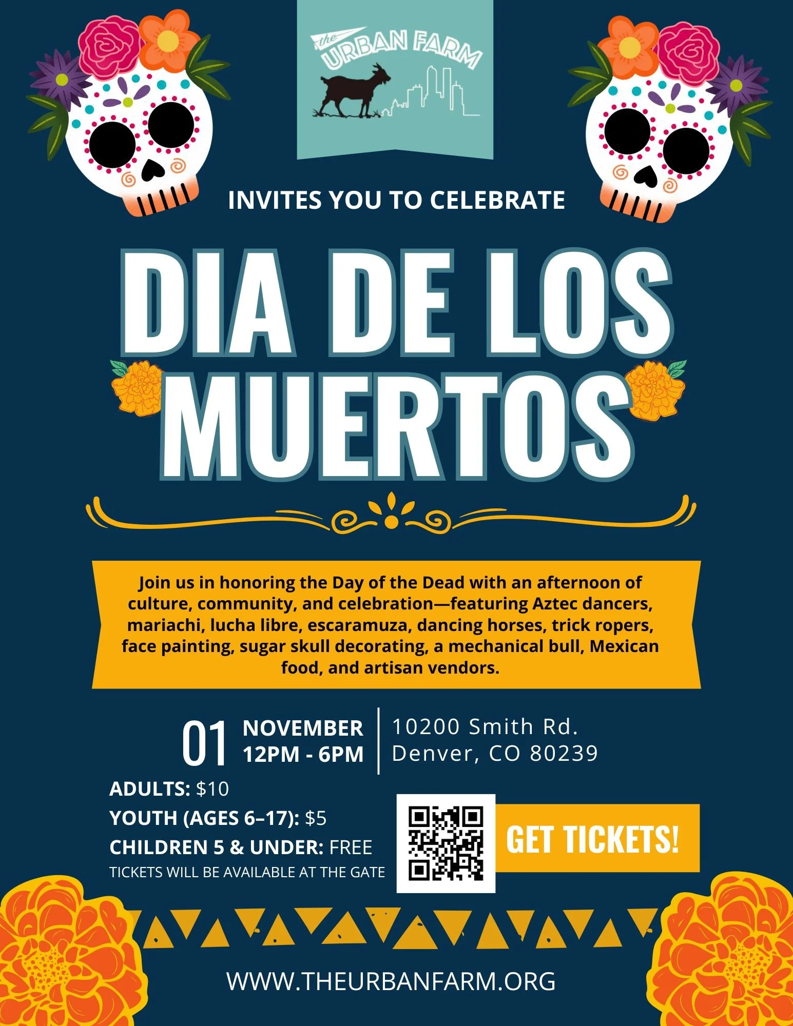 Dia de los Muertos — The Urban Farm